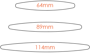 64mm 89mm 114 mm Blade size