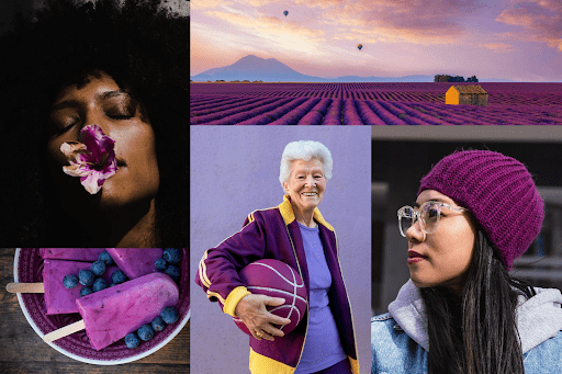 Violet - Most clickable colours for marketers and advertisers in 2022