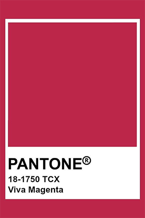 Pantone Colour of the Year – Viva Magenta