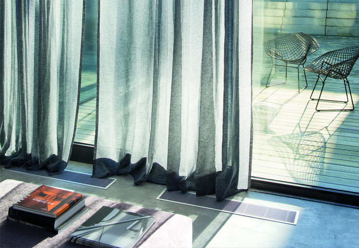 Gray Colourvue Curtains